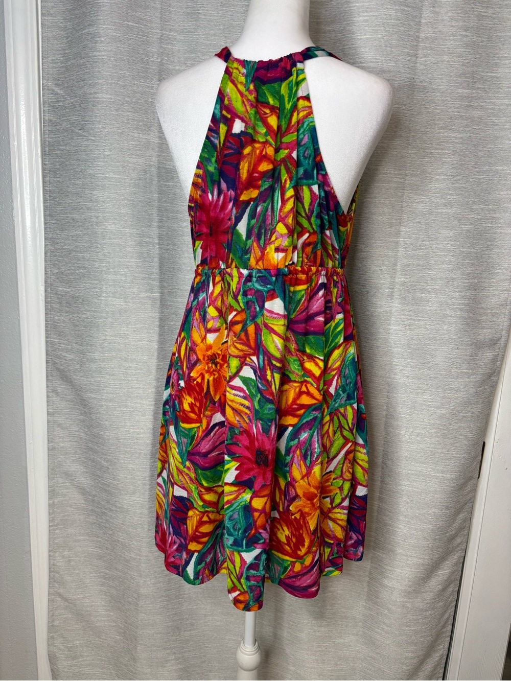 Ralph Lauren Bright Floral coverup - Pink, Orange, Green, Yellow - Picture 3 of 6